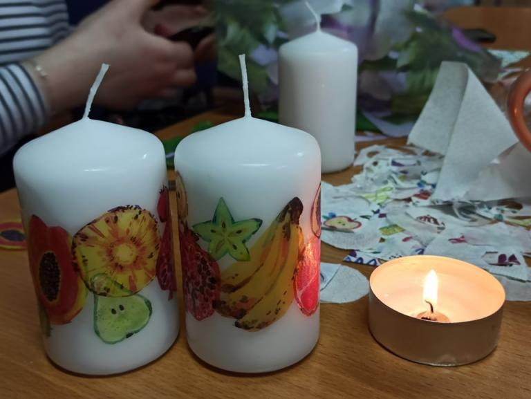 Pszczyńskie warsztaty zdobienia świec