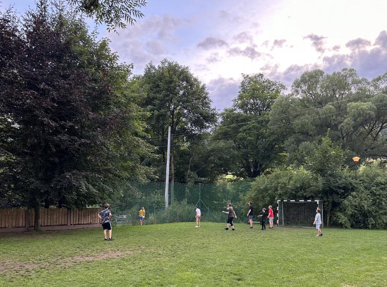 Zajęcia sportowe w Hufcu Pracy we Wrześni