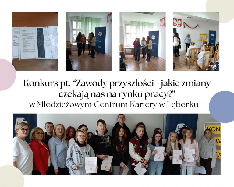 „Zawody przyszłości – jakie zmiany czekają Nas na rynku pracy?” – konkurs zawodoznawczy w MCK w Lęborku
