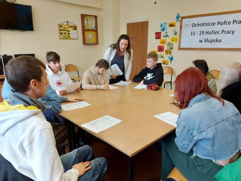Spotkanie z pośrednikiem pracy z MCK w Słupsku