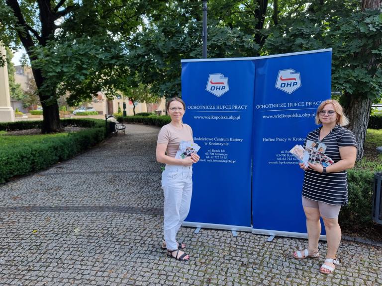 Akcja promocyjna Hufca Pracy w Krotoszynie