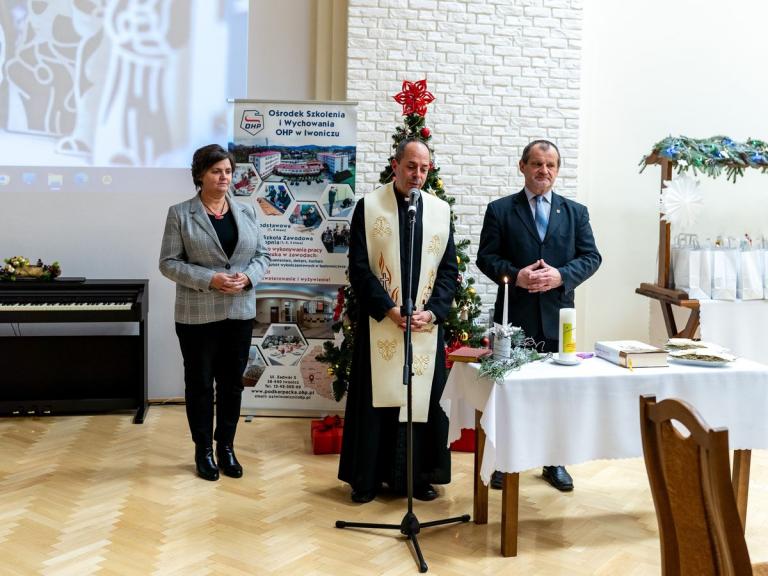 Spotkanie wigilijne w OSiW Iwonicz