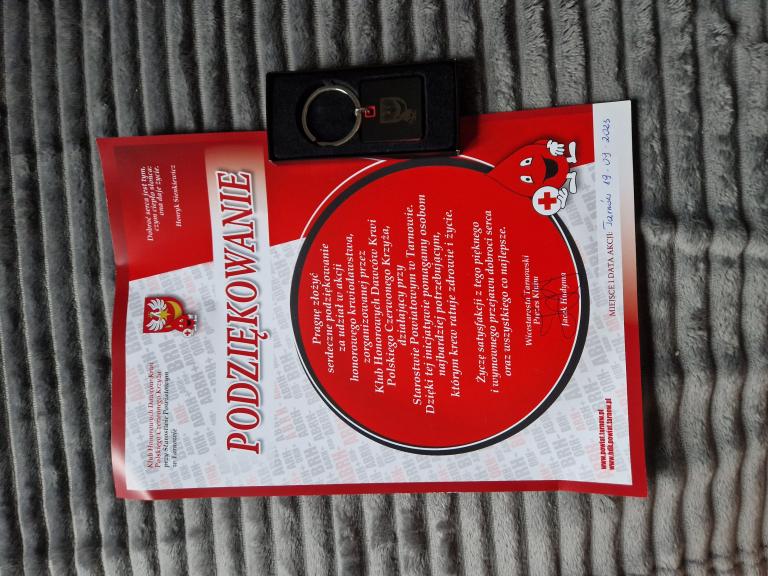 Wychowawcy poraz kolejny oddali krew.