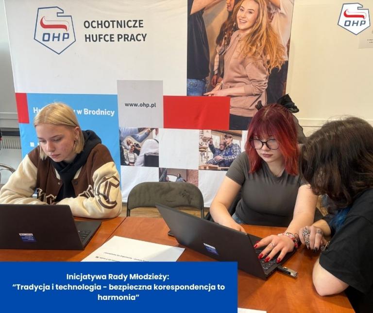 Inicjatywa Rady Młodzieży – „Tradycja i technologia – bezpieczna korespondencja to harmonia”