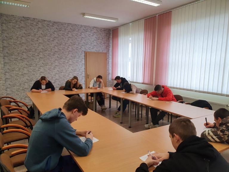 Test wiedzy o Żołnierzach Wyklętych w OSiW w Iwoniczu