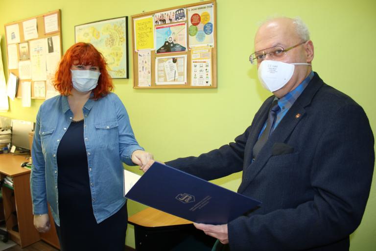 Dziękujemy Pani Elżbiecie Marcinkowskiej za 20 lat pracy