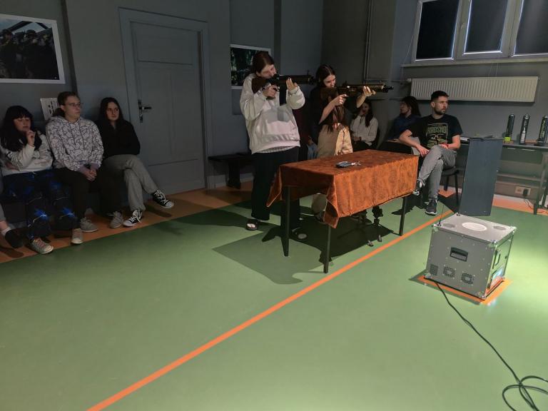 Zajęcia na wirtualnej strzelnicy