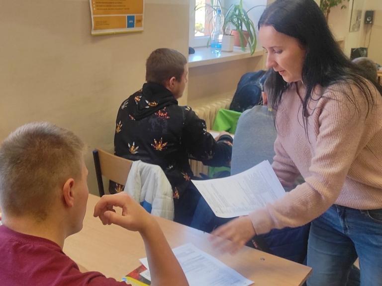 Spotkanie z pośrednikiem pracy w 9-10 Hufcu Pracy