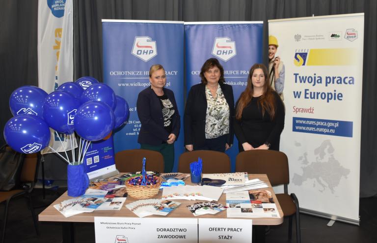 Promocja OHP oraz sieci EURES na Targach Edukacji i Pracy w Mosinie