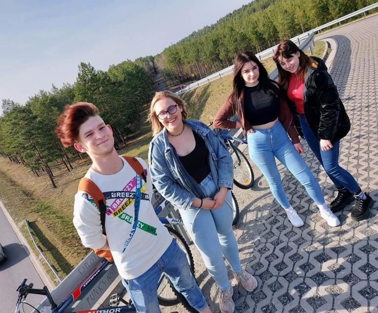 Wycieczka rowerowo - ekologiczna w OSiW Nowa Sól