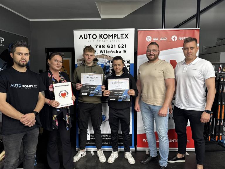 CEiPM Łódź: Zakończenie szkolenia zawodowego pn. „Kompleksowy kurs auto detailingu”
