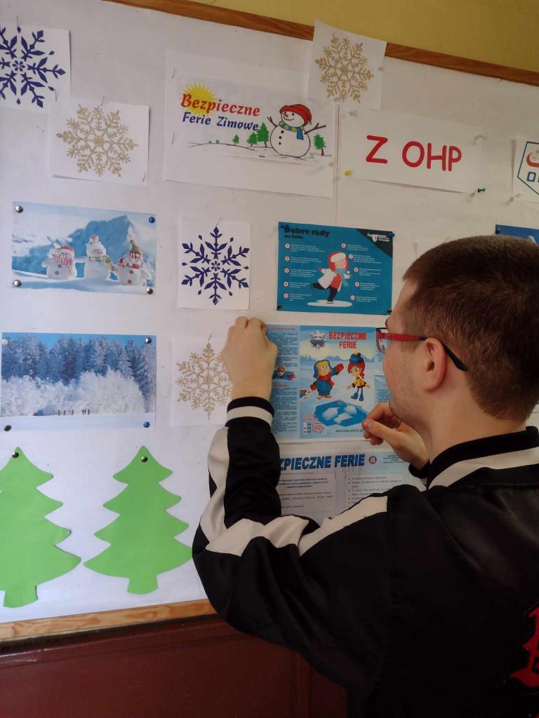 Bezpiecznie również podczas ferii