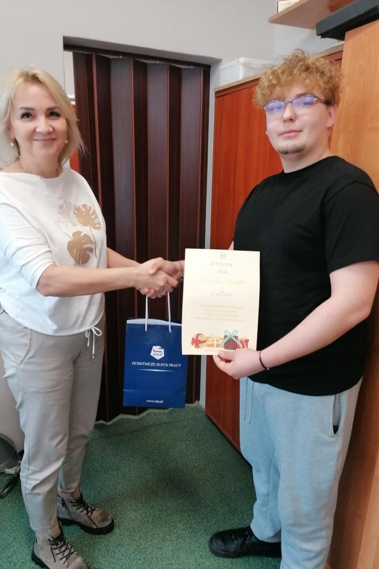 Mamy to ! -   II miejsce uczestnika 1-13 HP Przemków w Wojewódzkim Konkursie Fotograficznym