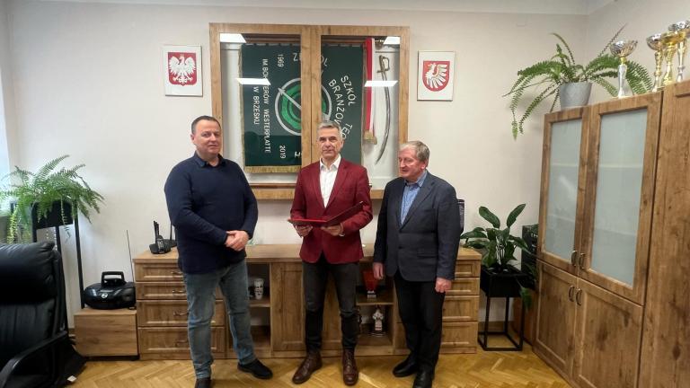 Podpisanie porozumienia o współpracy.