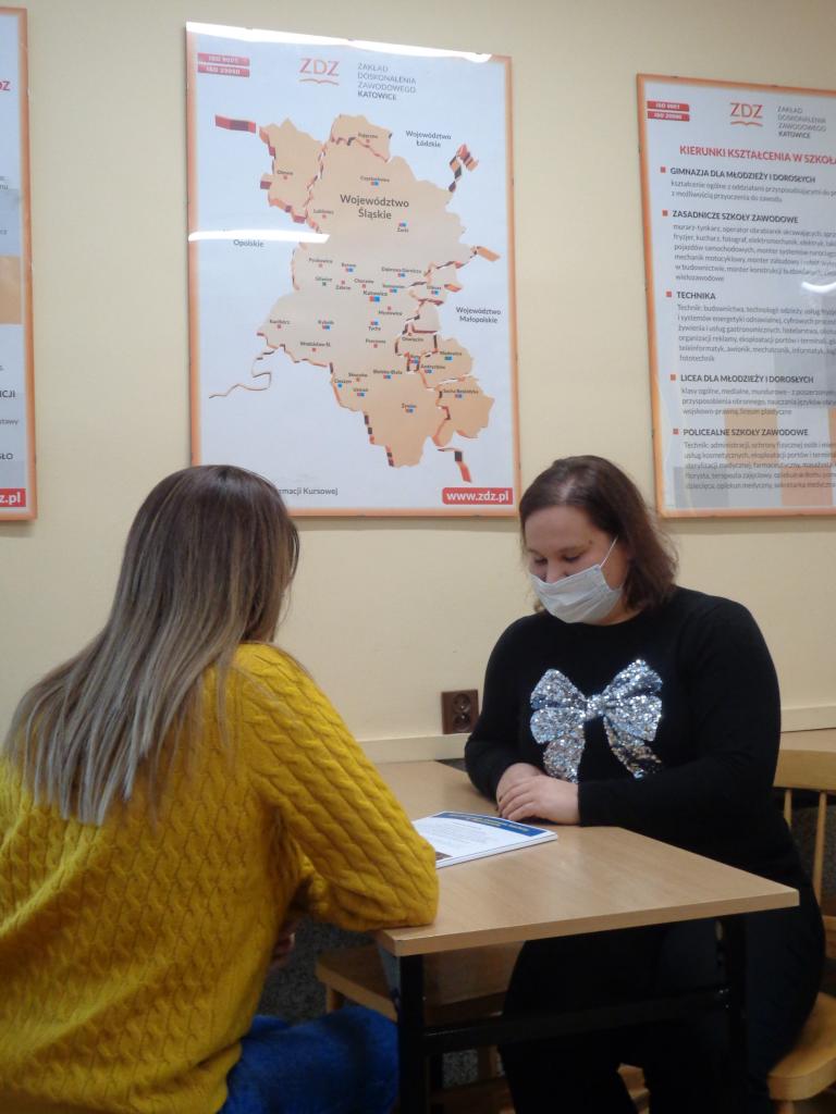 Spotkanie w Ośrodku Kształcenia Zawodowego w Skoczowie