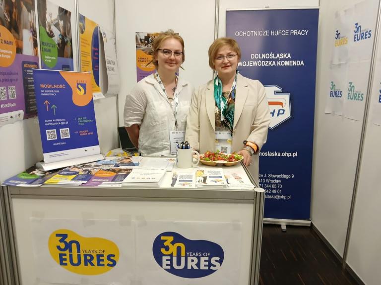 DWK OHP na Targach Pracy „With EURES to Europe!”