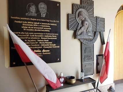 UPAMIĘTNIENIE KATASTROFY SMOLEŃSKIEJ W SKARŻYSKU – KAMIENNEJ