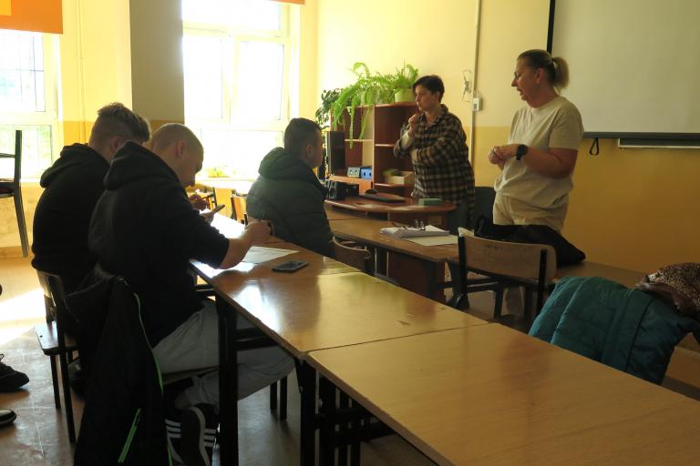 Jak zostać przedsiębiorczym – zajęcia edukacyjne w Zespole Szkół Technicznych zorganizowane przez Hufiec Pracy i Młodzieżowe Centrum Kariery w Turku