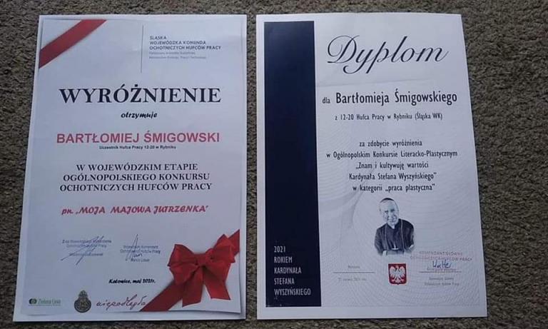Uroczyste wręczenie nagród 