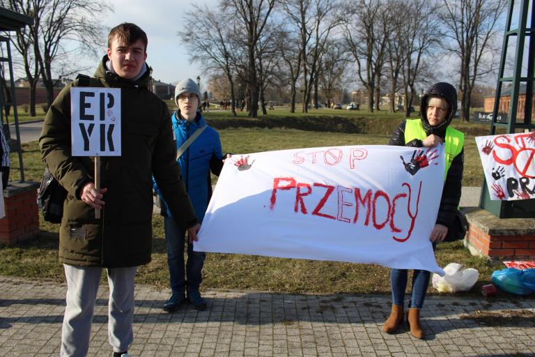 Zamość: Marsz przeciwko przemocy