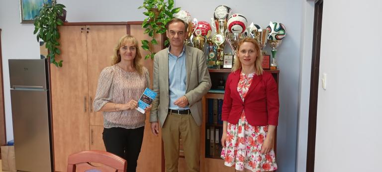 Promocja konińskiego Hufca Pracy w szkołach branżowych i podstawowych