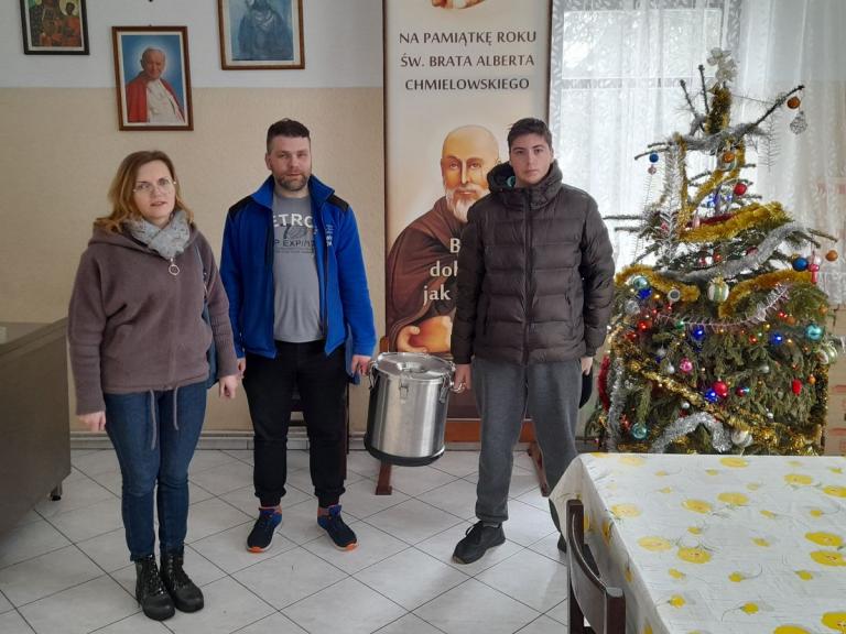 Z wizytą w Schronisku im. Św. Brata Alberta w Krośnie