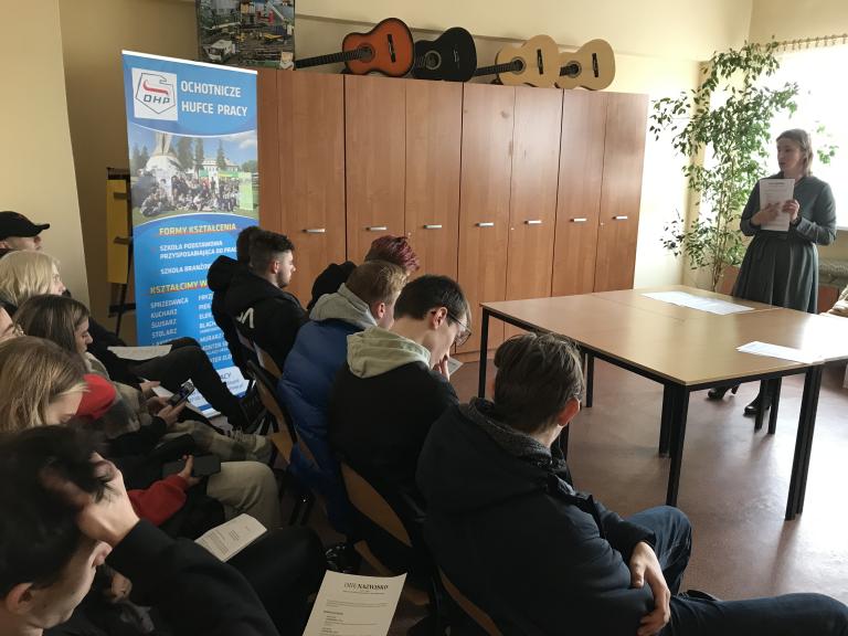 Giełda Pracy w Młodzieżowym Centrum Kariery w Słupsku