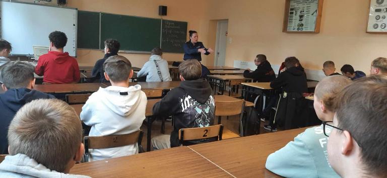 ,,Wiem, więc jestem bezpieczny’’ w Hufcu Pracy w Górze
