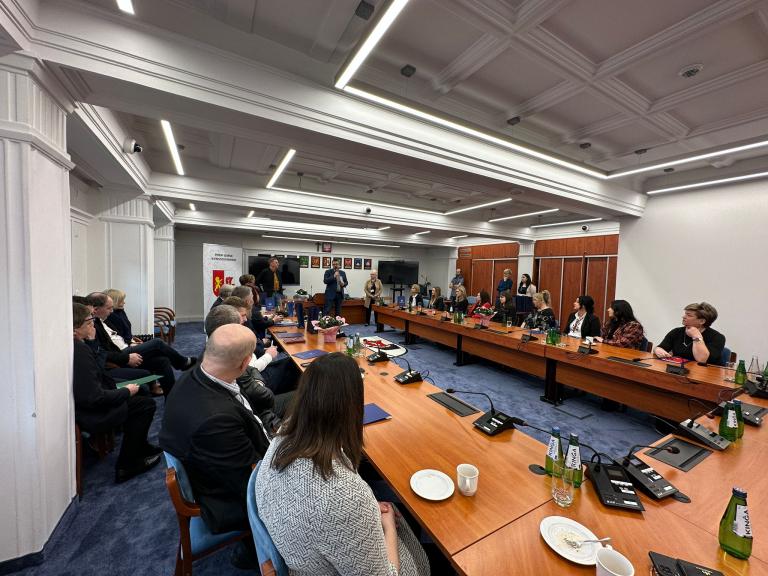 Spotkanie z pracodawcami w Starostwie Powiatowym w Pruszczu Gdańskim
