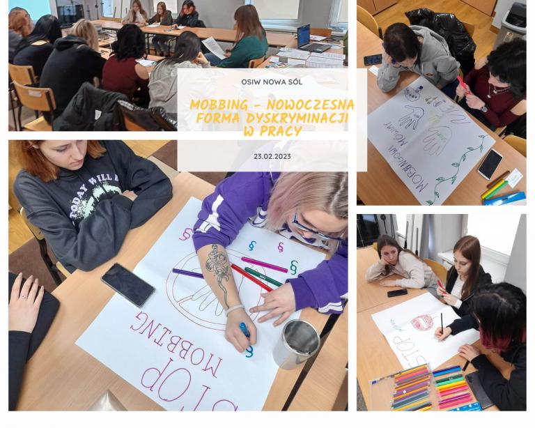 „Mobbing – współczesna forma dyskryminacji w pracy” - CEiPM Zielona Góra