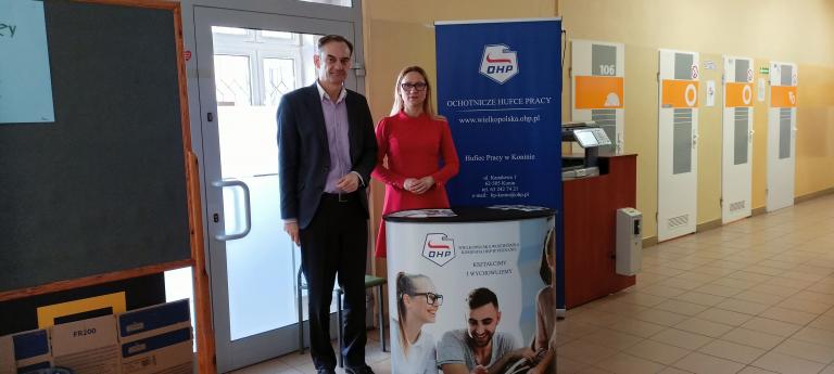 Koniński Hufiec Pracy na Drzwiach Otwartych w Centrum Kształcenia Ustawicznego w Koninie