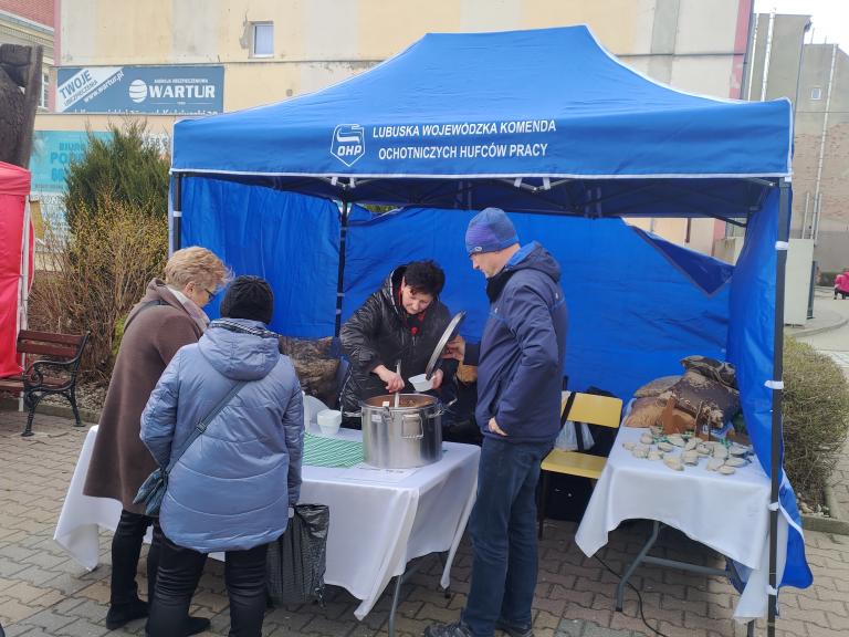 Promocja OSiW Wiechlice na Jarmarku Wielkanocnym w Szprotawie