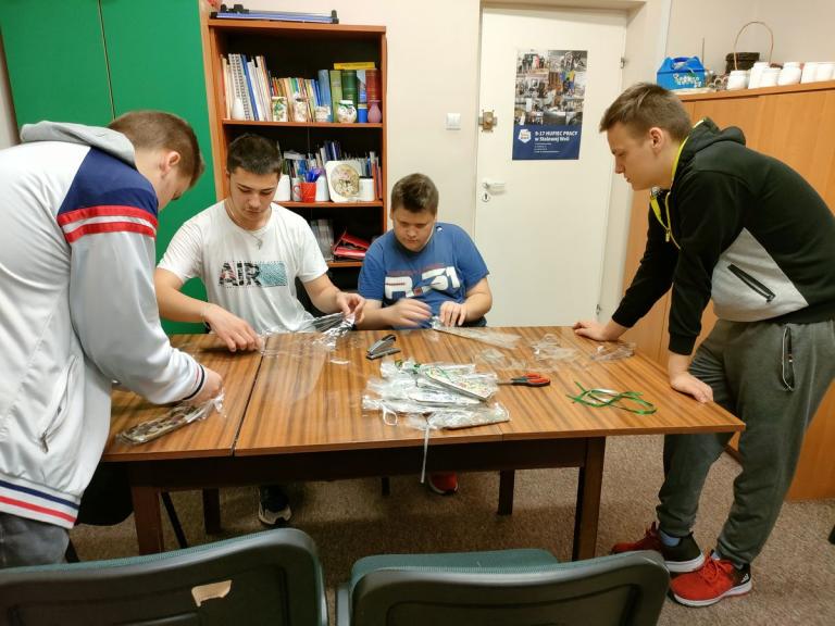 Młodzież z 9-17 Hufca Pracy przygotowuje się do wymiany polsko - ukraińskiej
