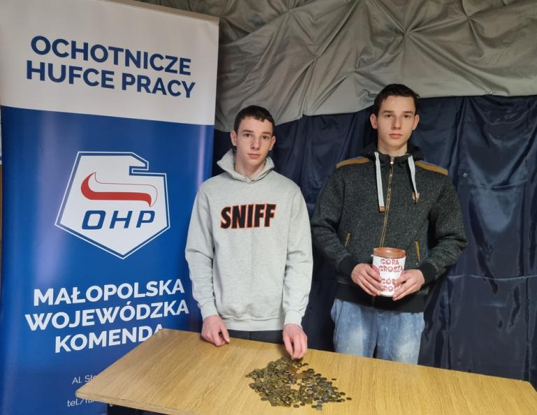 Udział w akcji „Góra grosza” 