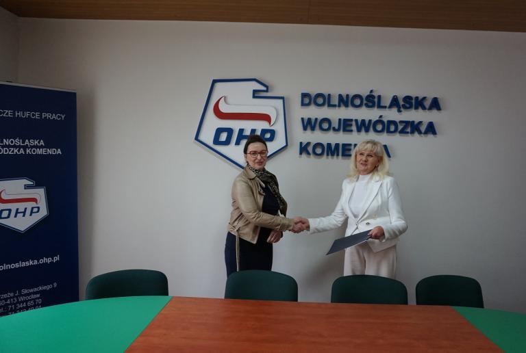 Krystyna Zerbok nowym Komendantem Wojewódzkim Dolnośląskiej Wojewódzkiej Komendy OHP