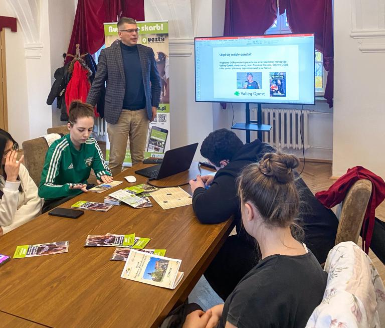 Warsztaty tworzenia edukacyjnych gier terenowych