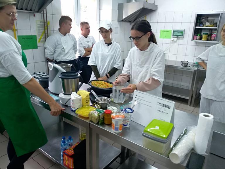 Kucharze gotowali z termomixem