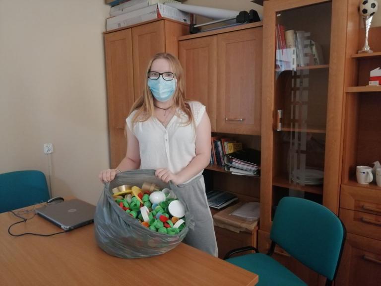 Zbiórka nakrętek dla Patryka w jarosławskim Hufcu Pracy