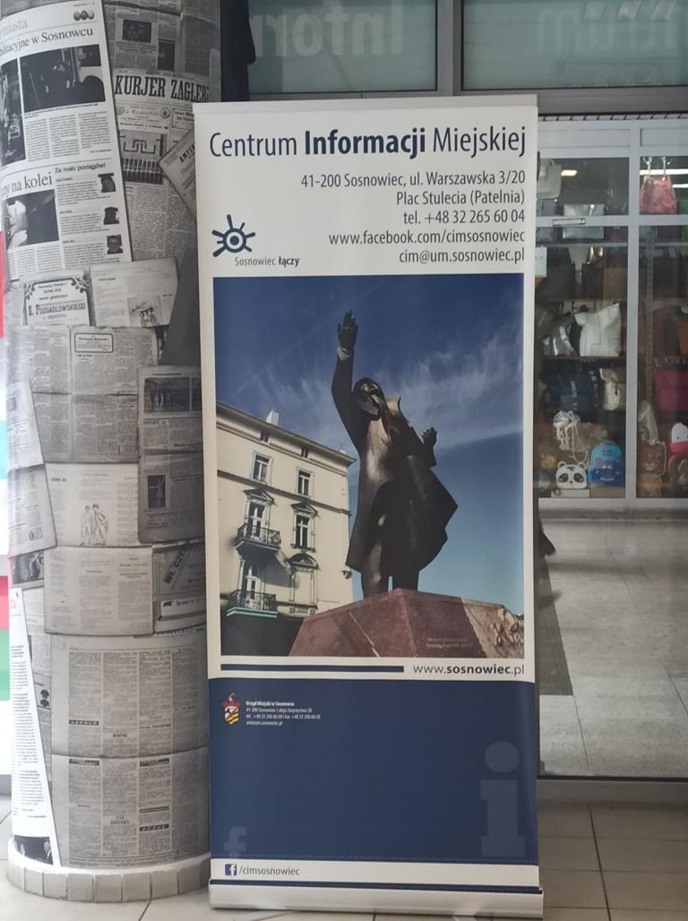 Spotkanie w Centrum Informacji Miejskiej Urzędu Miasta Sosnowiec
