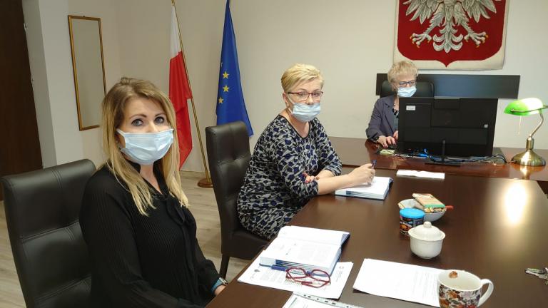 Spotkanie Kierownictwa Rozwoju Zawodowego w Biurze Śląskiej WK OHP