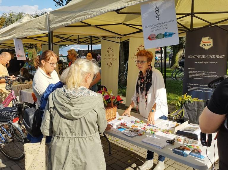 Promocja stalowowolskich jednostek w ramach i Festiwalu Kultury Lasowiackiej Etnolas w Stalowej Woli