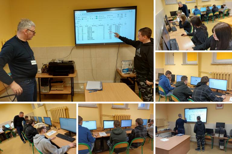 Trwa realizacja I etapu projektu NBP w 11-19 Hufcu Pracy w Słupsku