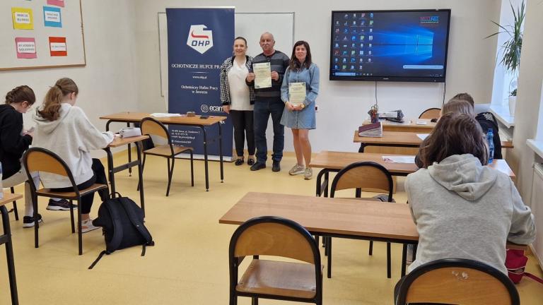 Promocja Młodzieżowego Centrum Kariery w Jaworze wśród uczniów kończących szkołę podstawową