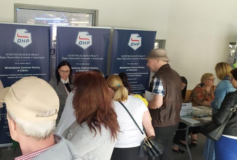 Jednostki rozwoju zawodowego aktywnie na Targach Pracy w Bytomiu