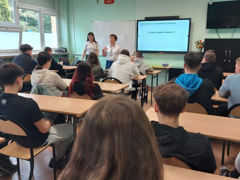 „Jak nie spalić rekrutacji – oczami rekrutera!” Spotkanie z uczniami Kopernika