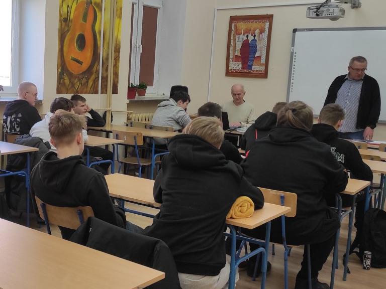 Spotkanie uczestników 9-10 Hufca Pracy ze specjalistą ds. rozwoju zawodowego