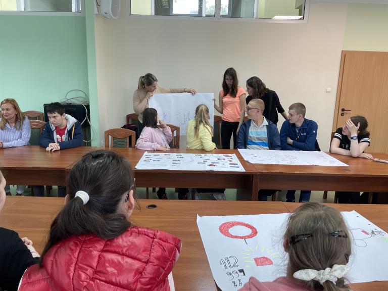 Wizyta Szkoły Specjalnej w Lubuskiej Wojewódzkiej Komendzie OHP