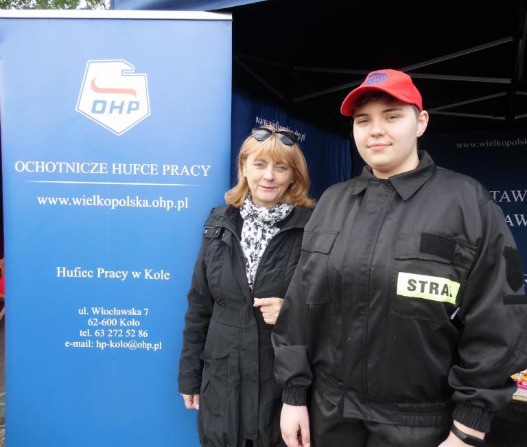 Promocja usług Młodzieżowego Centrum Kariery oraz Hufca Pracy w Kole w Zespole Szkół Technicznych