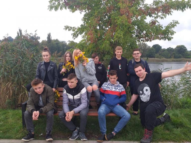 JESIENNY SPACER