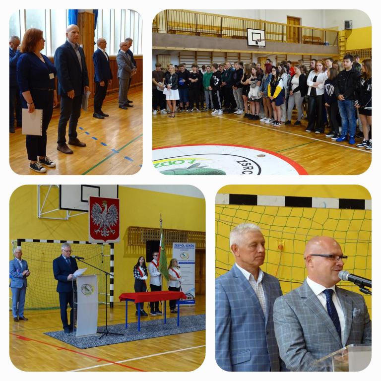 Rozpoczęcie roku szkolnego w Szkole Ponadpodstawowej w Łodzierzy
